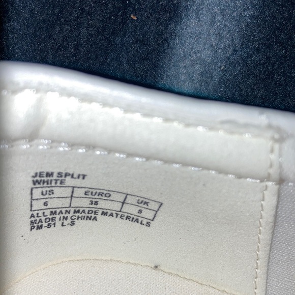 Michael Kors GEM Slip on sneaker trainer Rainbow Rhinestone white Size 6 NEW - Picture 6 of 8